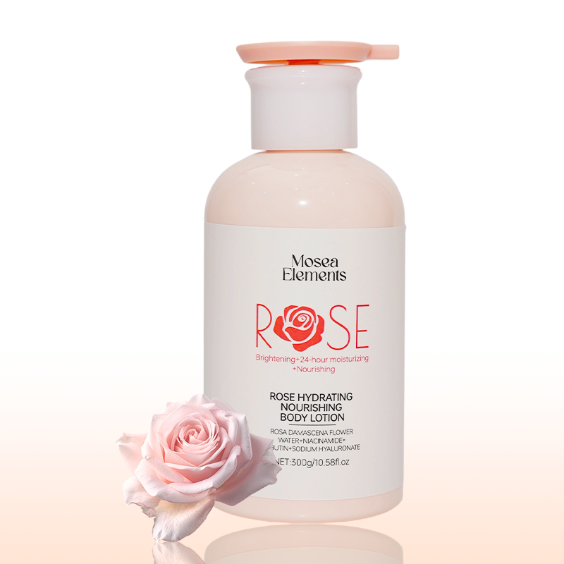 Mosea Elements Rose Blossom Body Lotion - 300g Deep Hydration & Repair Soft Smooth with Lasting Fragrance Nourishing Moisturizing