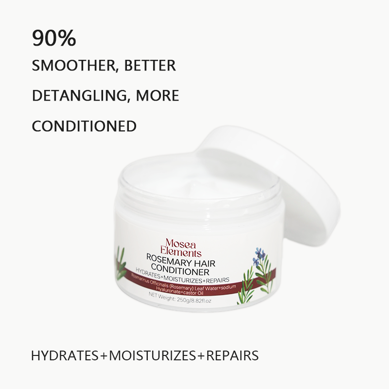 Mosea Elements Rosemary Hair Conditioner – 250g Nourishing & Strengthening Formula for Smooth, Shiny Hair – Sulfate-Free, Deep Moisturizing