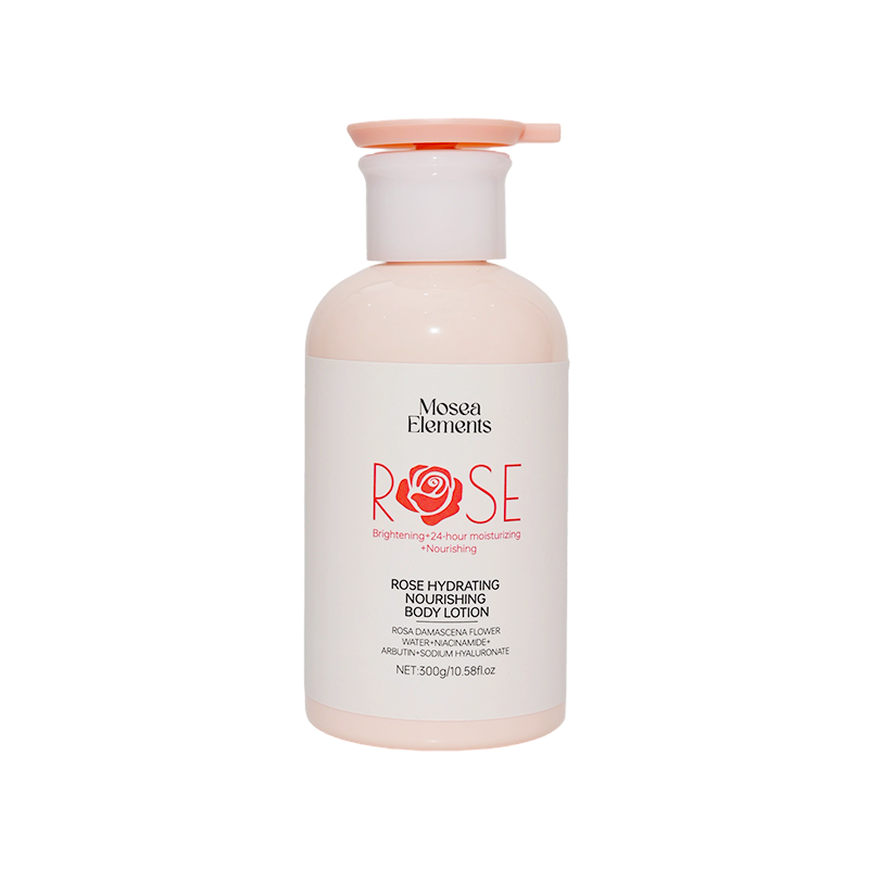 Mosea Elements Rose Blossom Body Lotion - 300g Deep Hydration & Repair Soft Smooth with Lasting Fragrance Nourishing Moisturizing