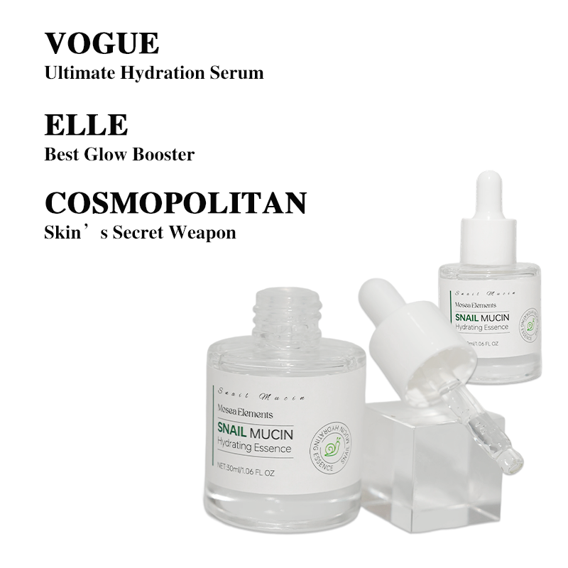 MOSEA ELEMENTS Snail Collagen Boosting Serum | Deep Nourishment & Repair | 30ml | Boost Skin Elasticity & Radiance