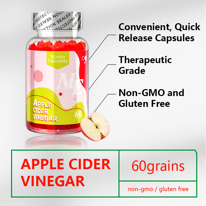 Tastes Like Candy, Works Like ACV – Apple Cider Vinegar Gummies 60ct | Delicious Green Apple Flavor, Vegan & Gut-Friendly