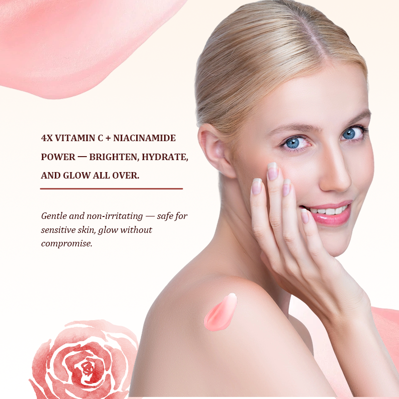 Mosea Elements Rose Blossom Body Lotion - 300g Deep Hydration & Repair Soft Smooth with Lasting Fragrance Nourishing Moisturizing