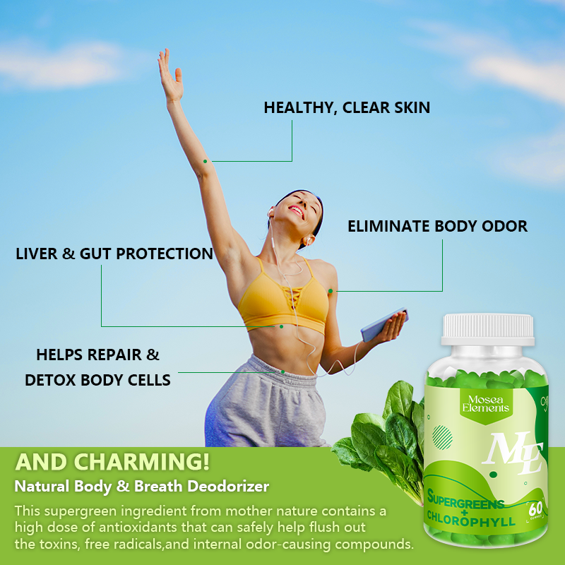 Chlorophyll Drops for Women – Clear Skin, Fresh Breath & Daily Detox | 100% Vegan