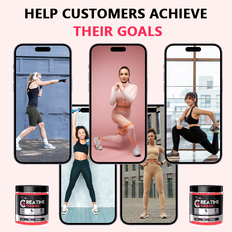 "Watermelon Creatine Gummies – Sweet Gains, No Scoop, Just Chew | 120ct 5g Vegan Micronized Creatine per Serving