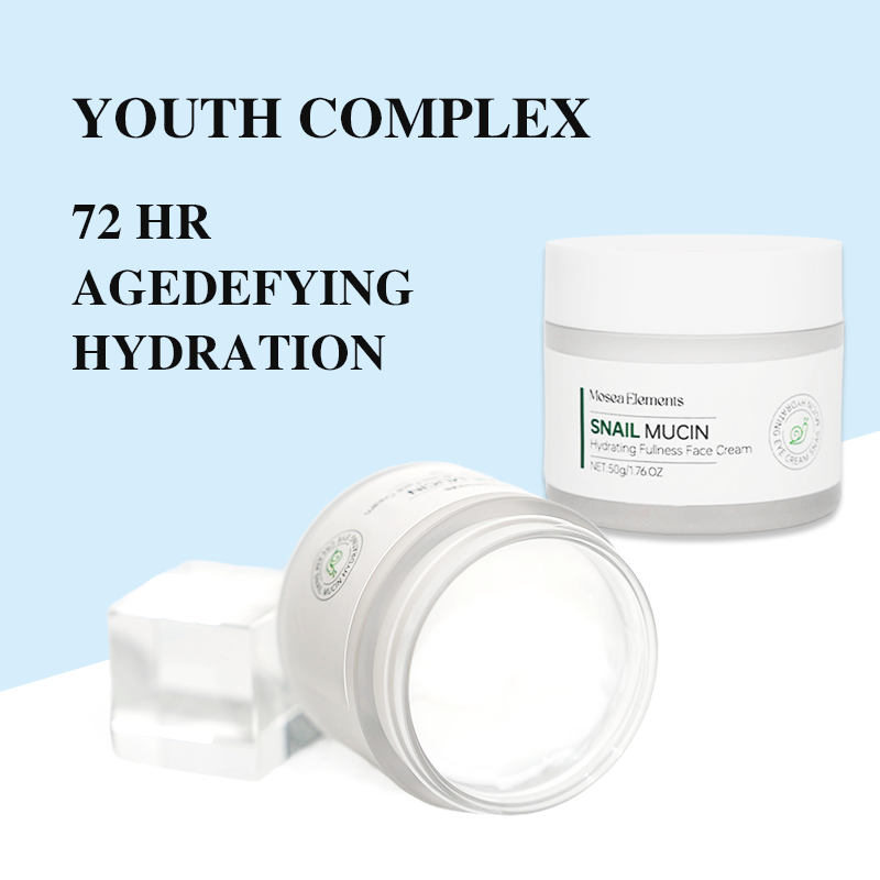MOSEA ELEMENTS Snail Collagen Boosting Face Cream | Deep Nourishment & Repair | 50g | Revitalize & Restore Skin Elasticity