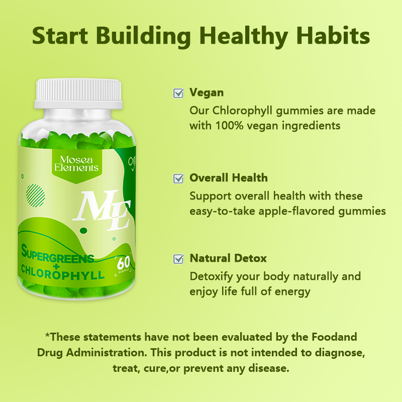 Chlorophyll Drops for Women – Clear Skin, Fresh Breath & Daily Detox | 100% Vegan