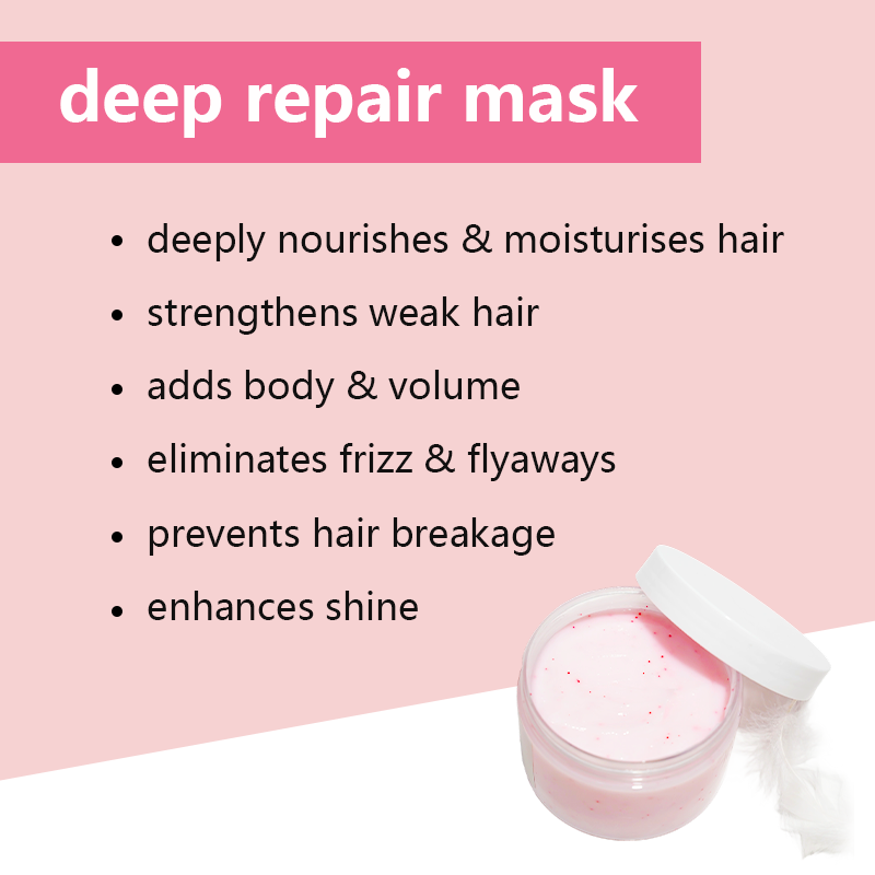 MOSEA ELEMENTS Collagen Hair Mask – 250g Nourishing & Repairing Treatment for Smooth, Strong Hair