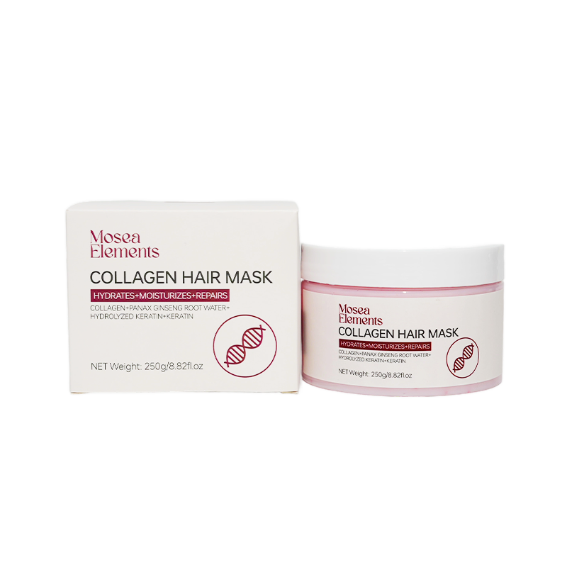 MOSEA ELEMENTS Collagen Hair Mask – 250g Nourishing & Repairing Treatment for Smooth, Strong Hair
