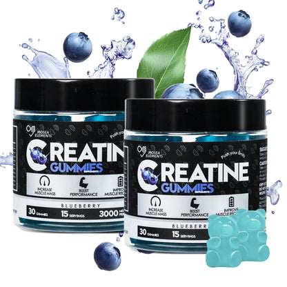 Creatine Monohydrate Gummies – 5g creatine per serving for muscle & energy support (30 gummies)