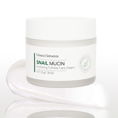 MOSEA ELEMENTS Snail Collagen Boosting Face Cream | Deep Nourishment & Repair | 50g | Revitalize & Restore Skin Elasticity