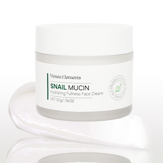 MOSEA ELEMENTS Snail Collagen Boosting Face Cream | Deep Nourishment & Repair | 50g | Revitalize & Restore Skin Elasticity