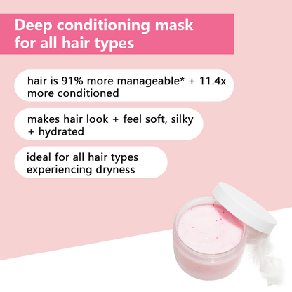 MOSEA ELEMENTS Collagen Hair Mask – 250g Nourishing & Repairing Treatment for Smooth, Strong Hair