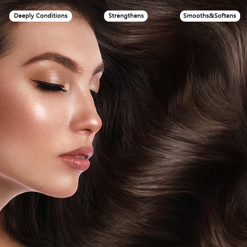 MOSEA ELEMENTS Collagen Hair Mask – 250g Nourishing & Repairing Treatment for Smooth, Strong Hair