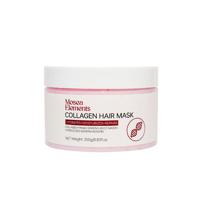 MOSEA ELEMENTS Collagen Hair Mask – 250g Nourishing & Repairing Treatment for Smooth, Strong Hair