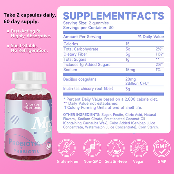 Mosea Probiotic Gummies