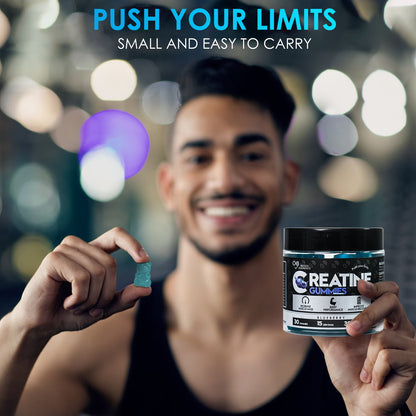 Creatine Monohydrate Gummies – 5g creatine per serving for muscle & energy support (30 gummies)