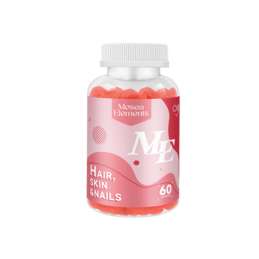 Biotin Hair, Skin & Nails Gummies – 10,000mcg Extra Strength – Hair Growth Vitamins for Women – Vegan, Non-GMO, Delicious Strawberry Flavor – 60 Gummies