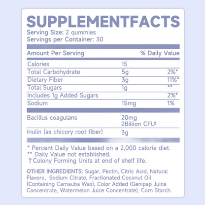 Women’s Cranberry Probiotic Gummies – Gut Health, Bloating, UTI & pH Support | Vegan, Non-GMO, 60 Count